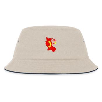 Die Loire 42 - Kinder Bucket Hat - Natur/Navy - Vorne