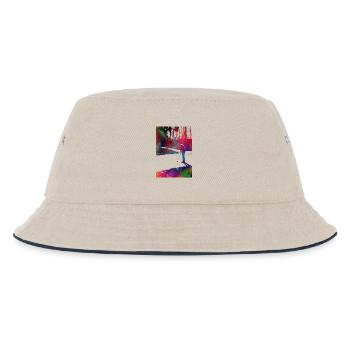 Joueur de golf #golf - Bob Enfant - blanc cassé/bleu marine - Devant