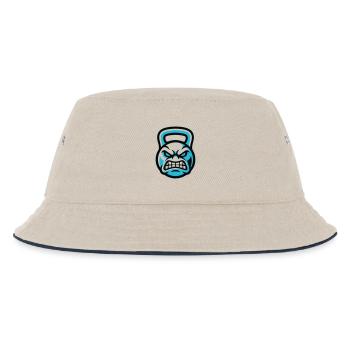 Graphique du Diable avec kettlebell - Bob Enfant - blanc cassé/bleu marine - Devant