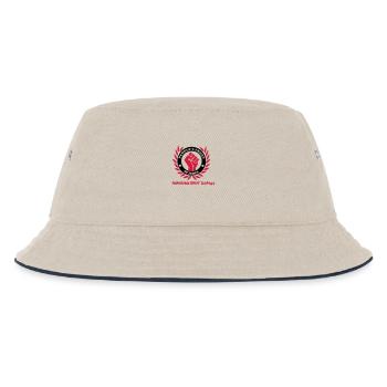 Peolpes Front of Judea - Kinder Bucket Hat - Natur/Navy - Vorne