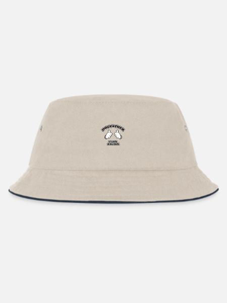 dogfather - leader of the pack - Kinder Bucket Hat - Natur/Navy