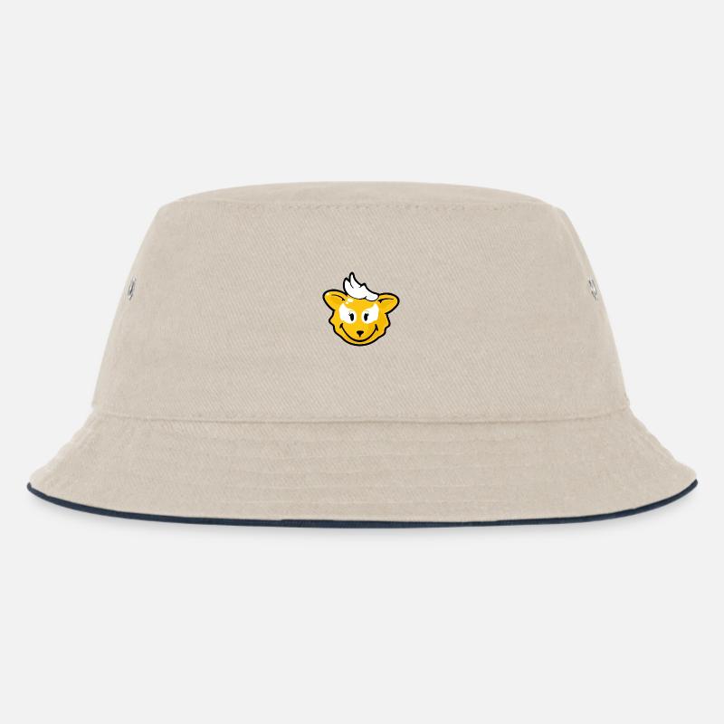 Smiley Fox - Cappello alla pescatora per bambini - naturale/navy