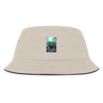 Chat de la forêt dans la forêt magique - Bob Enfant - blanc cassé/bleu marine - Devant