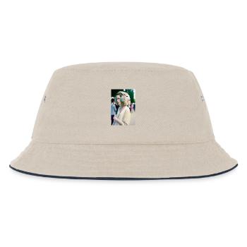 Anthropomorph 10 - Kinder Bucket Hat - Natur/Navy - Vorne