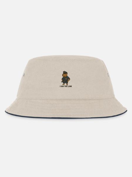 Polizei von Kapybara - Kinder Bucket Hat - Natur/Navy