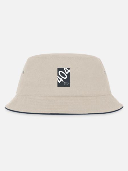 Error 404 Motivation Not Found - Kinder Bucket Hat - Natur/Navy