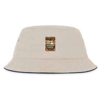 Bio Bärtner Self-Sufficiency Ecological Farmer Gar - Kids’ Bucket Hat - ecru/navy - Front