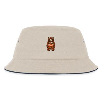 L’ours dans le style populaire - Bob Enfant - blanc cassé/bleu marine - Devant