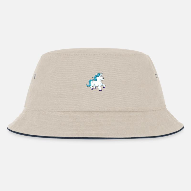 Licorne - Bob Enfant - blanc cassé/bleu marine