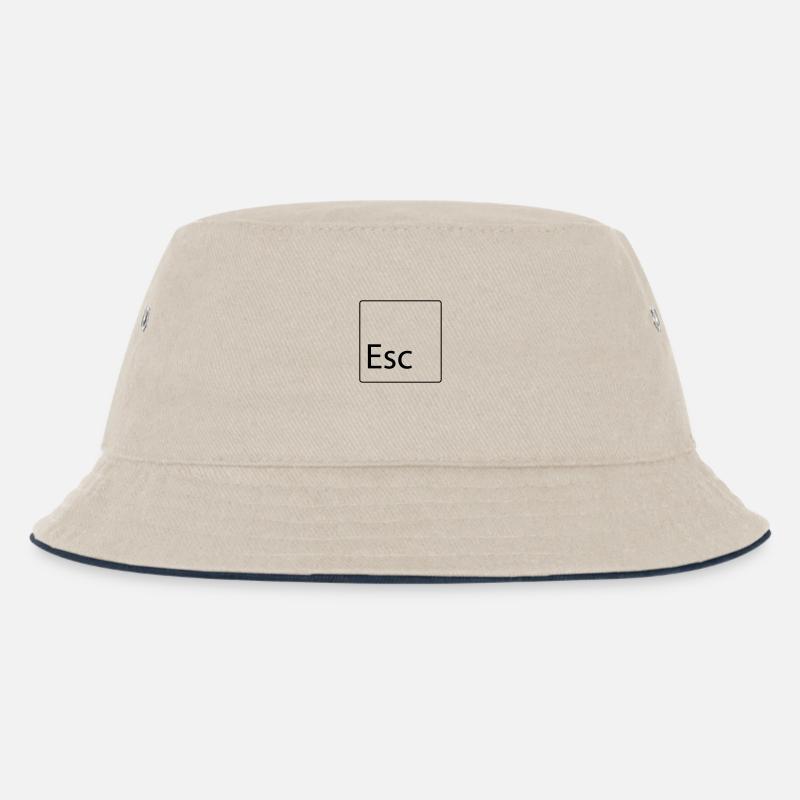 esc - Bob Enfant - blanc cassé/bleu marine