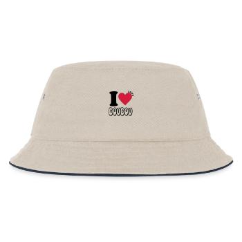 ilovedoudou - Bob Enfant - blanc cassé/bleu marine - Devant
