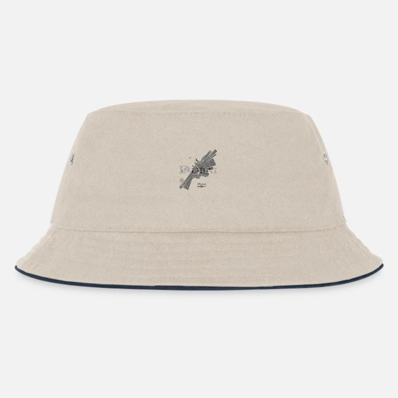 Dubai plan - Bob Enfant - blanc cassé/bleu marine