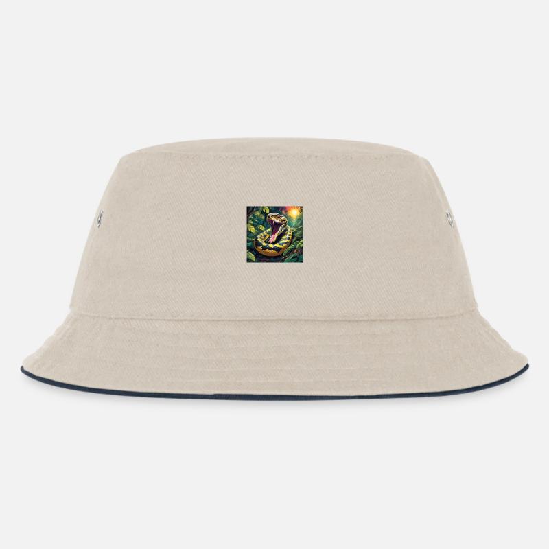 Serpent python - Bob Enfant - blanc cassé/bleu marine