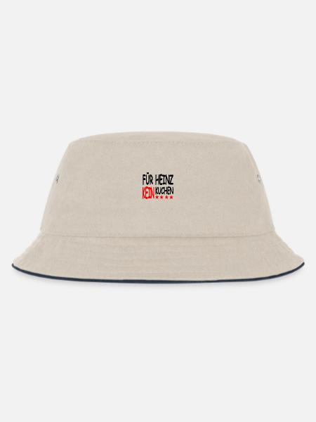 Kuchen - Kinder Bucket Hat - Natur/Navy