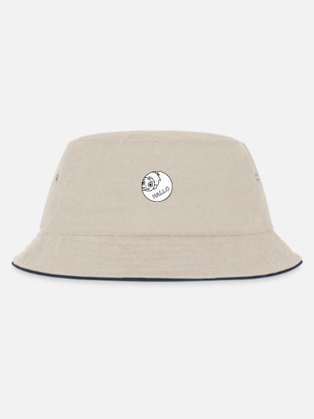Little Phiri sagt "Hallo!" - Kinder Bucket Hat - Natur/Navy