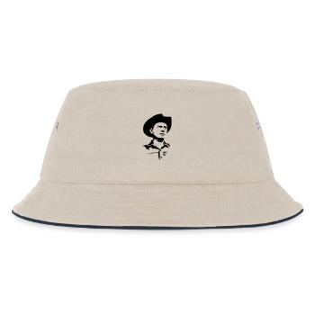 Yul Brunner - Kinder Bucket Hat - Natur/Navy - Vorne