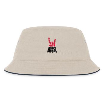 Cool Logo Heavy Metal - Bob Enfant - blanc cassé/bleu marine - Devant