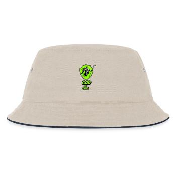 God of geek - Kids’ Bucket Hat - ecru/navy - Front