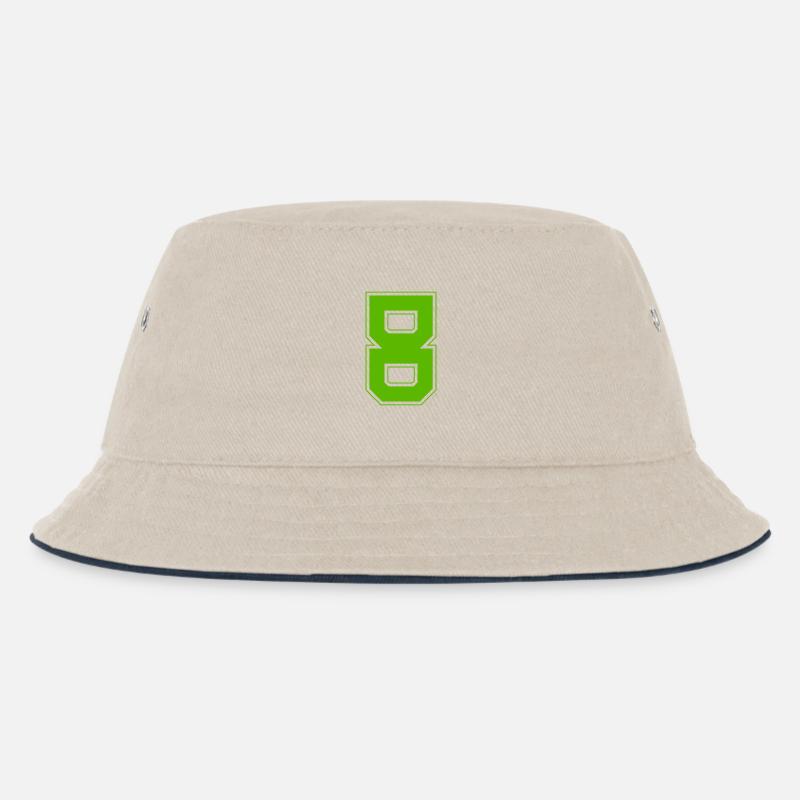 z8 - Kinder Bucket Hat - Natur/Navy