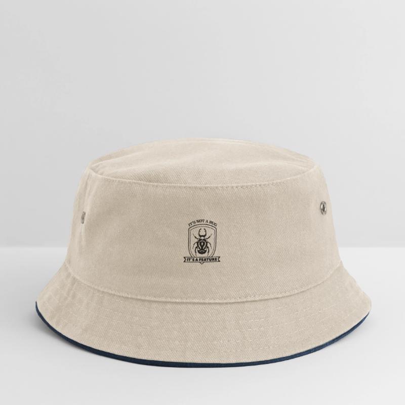 it not a bug it´s a feature Spruch Sprüche code Kids’ Bucket Hat