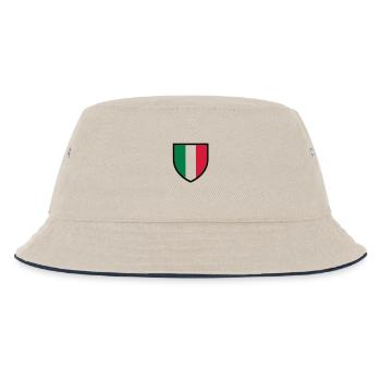Stemma Italia - blason Italie - Italia flag (T) - Bob Enfant - blanc cassé/bleu marine - Devant