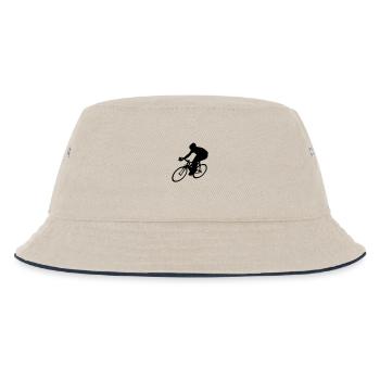 cycling - Kids’ Bucket Hat - ecru/navy - Front