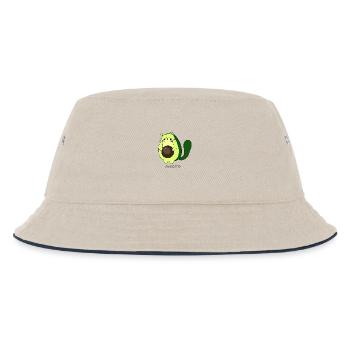 Avocato – Die süßeste Fusion - Kinder Bucket Hat - Natur/Navy - Vorne