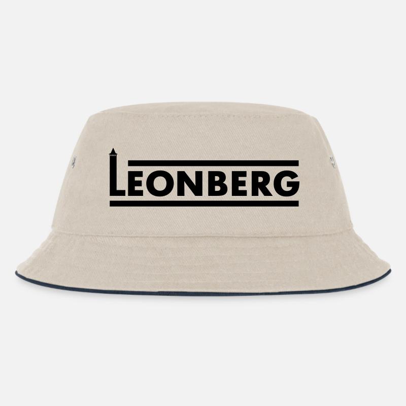 Leonberg - Kinder Bucket Hat - Natur/Navy