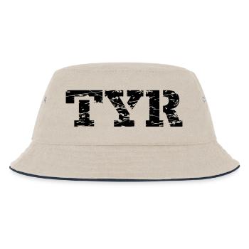 Tyr - Kinder Bucket Hat - Natur/Navy - Vorne