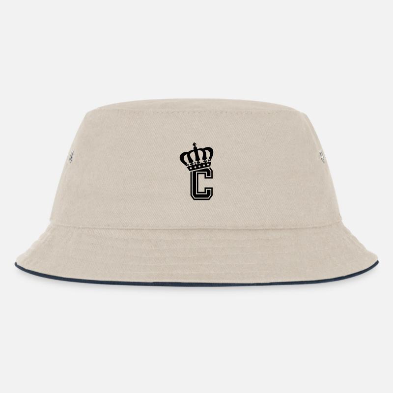 Point C - Bob Enfant - blanc cassé/bleu marine