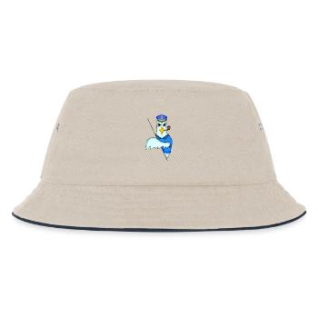 Capitaine de mouette - Bob Enfant - blanc cassé/bleu marine - Devant