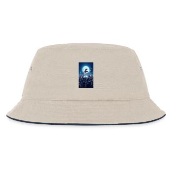 SWS MIDNIGHT GIRL - Bob Enfant - blanc cassé/bleu marine - Devant