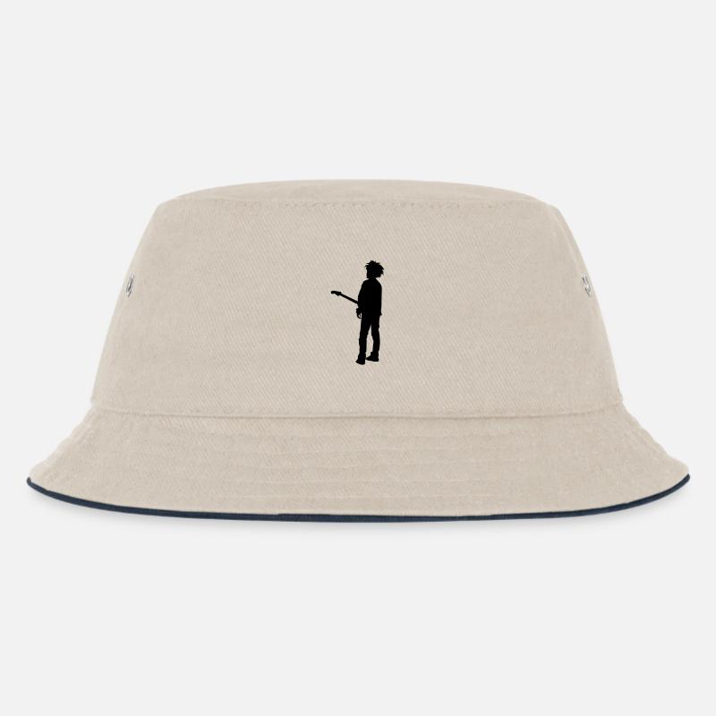 robert - Kinder Bucket Hat - Natur/Navy