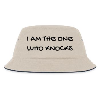 Cinema / Film / Zitat / TV-Serie - Kinder Bucket Hat - Natur/Navy - Vorne