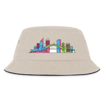 Pont de l’Opéra de Sydney City Skyline Art - Bob Enfant - blanc cassé/bleu marine - Devant