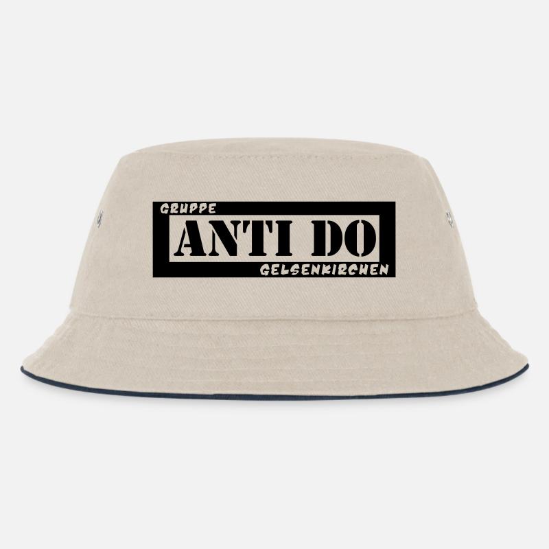 Anti Do - Kinder Bucket Hat - Natur/Navy