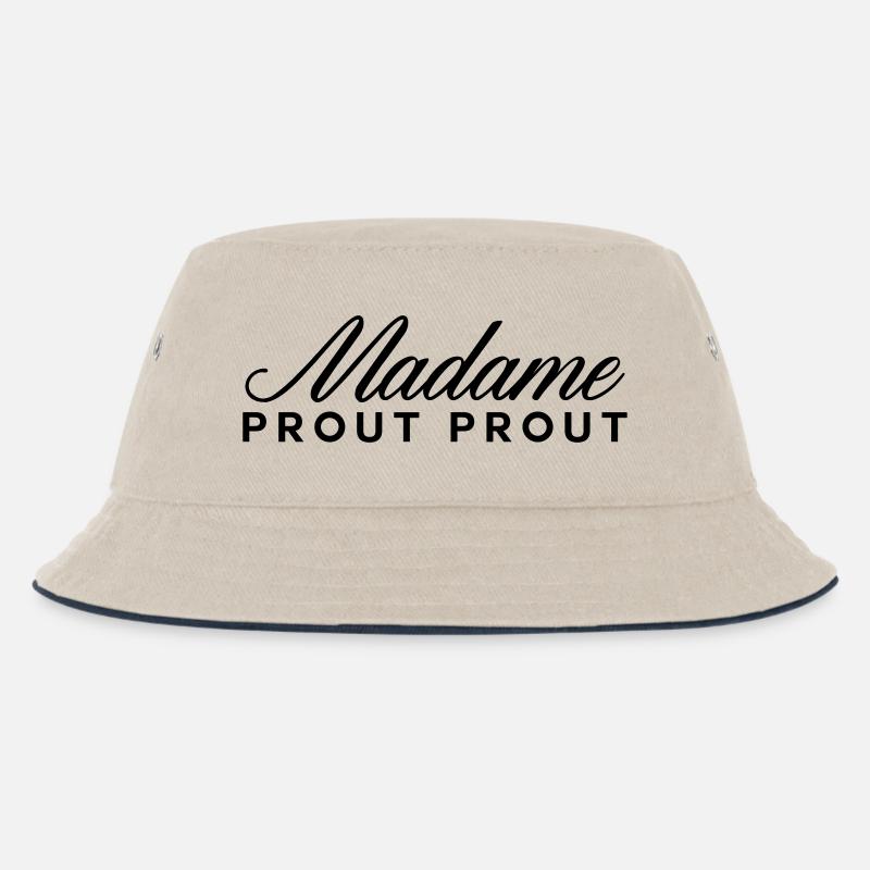 madame prout prout - Bob Enfant - blanc cassé/bleu marine