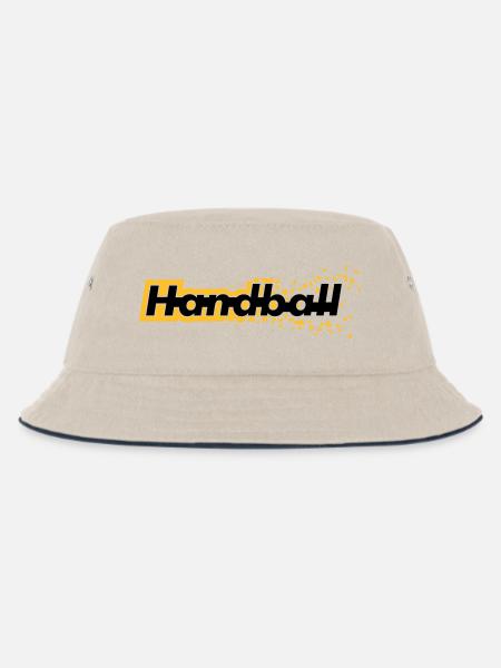 Handball - Kinder Bucket Hat - Natur/Navy