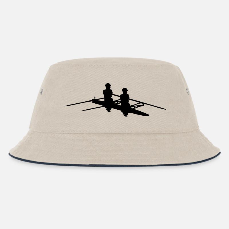 2 Ruder - Kinder Bucket Hat - Natur/Navy