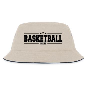 basketball is life 1 - Bob Enfant - blanc cassé/bleu marine - Devant