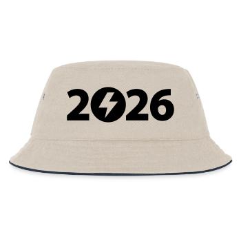 Haute tension 2026, Électricien 2026 - Bob Enfant - blanc cassé/bleu marine - Devant