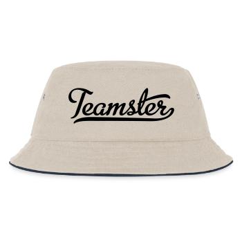 Teamster - Kinder Bucket Hat - Natur/Navy - Vorne