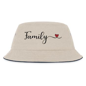 Famille - Bob Enfant - blanc cassé/bleu marine - Devant