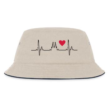 2541614 11825074 koeln - Kids’ Bucket Hat - ecru/navy - Front