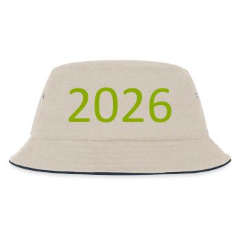 Conception de gabarit pour l’anniversaire vert 2026 - Bob Enfant - blanc cassé/bleu marine - Devant