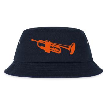 Trumpet instrument music 1903152 - Kids’ Bucket Hat - navy/navy - Front