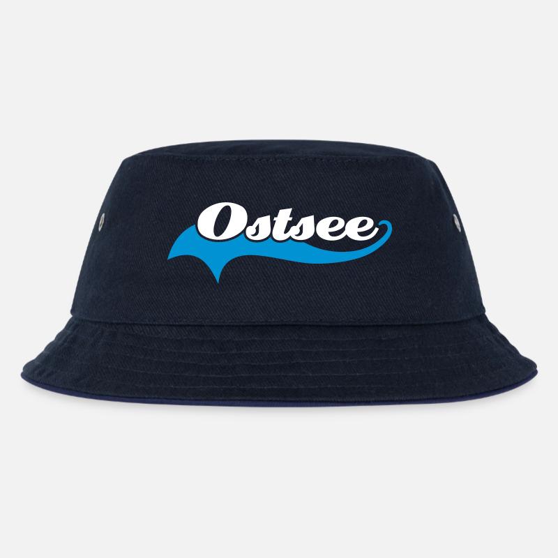ostsee schweif - Kinder Bucket Hat - navy/navy
