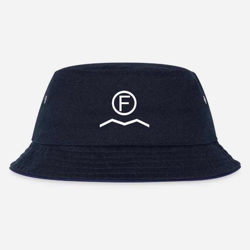 IF Boot Segelzeichen, - Kinder Bucket Hat - navy/navy
