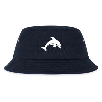Delfin Ozean Geschenk - Kinder Bucket Hat - navy/navy - Vorne