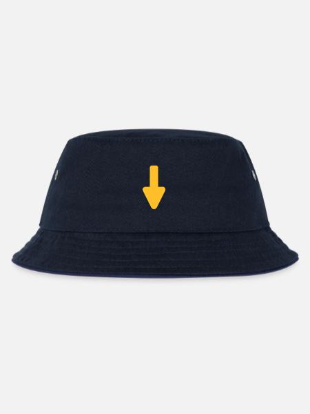 Pfeil - Kinder Bucket Hat - navy/navy